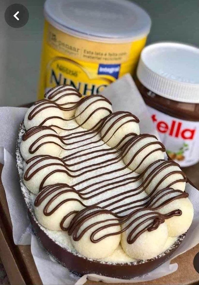 Ovo Ninho com Nutella